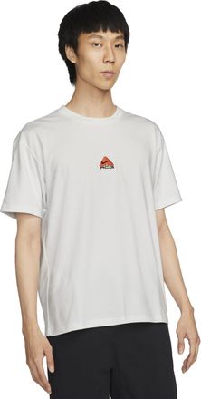 Nike As M Nrg Acg Ss Solid Color Chest Pattern Printing Round Neck Short Sleeve White DQ1816-121