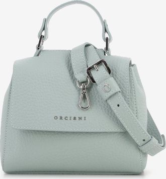 Orciani Borsa a mano mini Sveva Soft acqua
