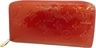 Louis Vuitton Pre-owned Wallets, female, Red, Size: ONE SIZE Pre-owned Zippy Wallet