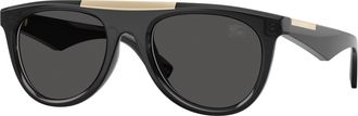 Burberry Grey Oval Mens Sunglasses BE4452U 411287 53