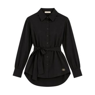 Yes-Zee Camicia con cintura - - Blouses & Shirts - Donna - Nero - L