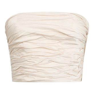 PESERICO Mujer, Camisetas, Beige, Talla: 2XS