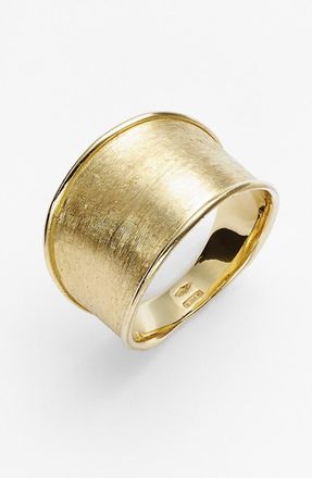 Marco Bicego Lunaria Band Ring in Yellow Gold at Nordstrom, Size 7