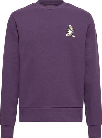Moncler Moncler Monduck Cotton Sweatshirt, Men, Purple, Size: Xl