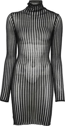 Dondup Ribbed-knit Mini Dress