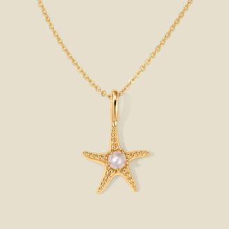 Made by Mary Starfish Charm Necklace