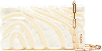 Cult Gaia Clutch Aura con catena - Toni neutri