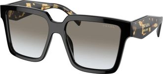 Prada Zonnebrillen - Dames - Zonnebrillen - Zwart - 56 MM - Accessoires
