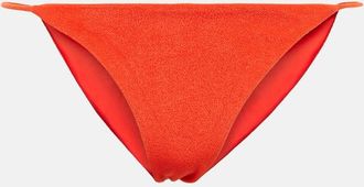 JADE Swim Bare Minimum terry bikini bottoms