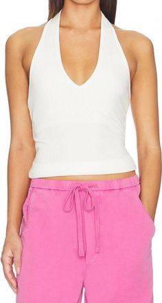 Citizens Of Humanity Thea Halter Top In Pashmina