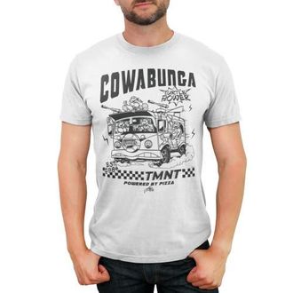 Teenage Mutant Ninja Turtles Mens Teenage Mutant Ninja Turtles Cowabunga Team Power Race Graphic T-Shirt in White at Nordstrom, Size Xxx-Large