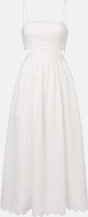 Zimmermann Abito midi Rhiannon in lino