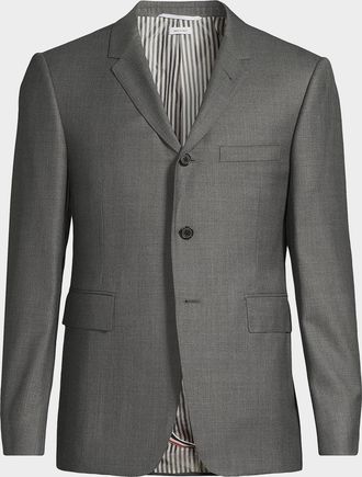 Thom Browne Men & apos;s Classic Wool Super 120S Wool Sport Jacket