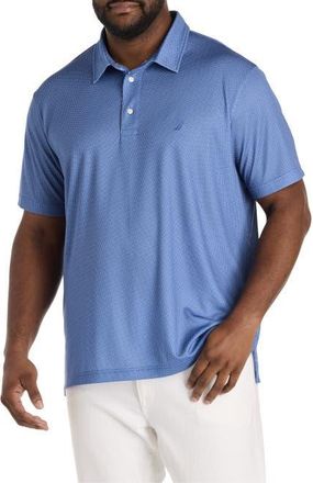 Nautica Big & Tall Performance Polo Shirt in Union Blue at Nordstrom, Size Xx-Large