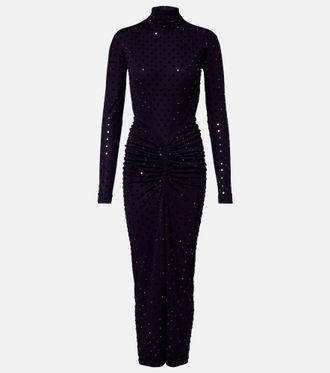 Alaia Ala&iuml;a Abito midi con decorazioni