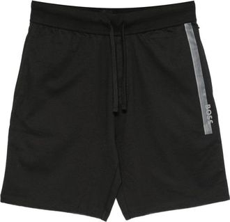 HUGO BOSS Logo-detail Drawstring Shorts