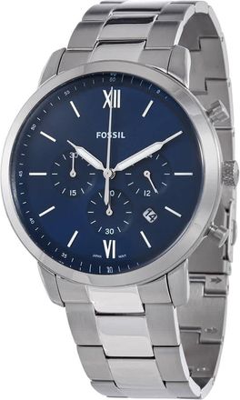 Fossil Neutra Chronograph Quartz Blue Dial Mens Watch FS5792