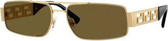 Versace VE2257 100273 Shiny Gold/Brown