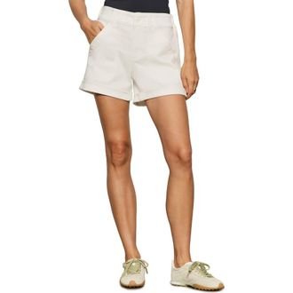 Sanctuary Wander On Denim Shorts in Chalk White at Nordstrom, Size 25
