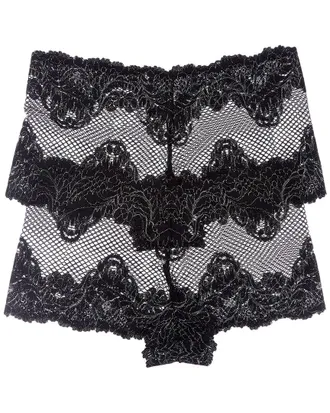 Le Mystere Set Of 2 Lace Allure Boyshort