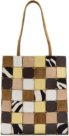 Khaite Emma Small Panelled Suede Tote bag - Multicoloured - One Size