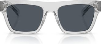 Prada 0pr C03s Rectangular Acetate Sunglasses