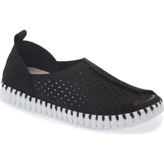 Ilse Jacobsen Tulip 9377 Slip-On Shoe in Black at Nordstrom, Size 11Us