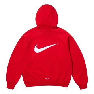 SUPREME x Nike Zip Up Hooded Sweatshirt Red SS25SW1-RED
