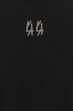44 Label Group Mens Cotton T-Shirt Black T-Shirts And Polos