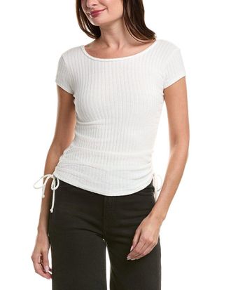 Project Social T Lolita Side Ruched Sweater T-Shirt