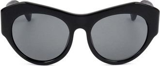 Linda Farrow DRIES VAN NOTEN DVN68 C6 Womens Sunglasses Black Size 51