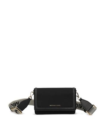 Michael Kors small Jet Set logo cross body bag - Black