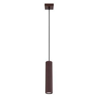 Sollux Lighting L&aacute;mpara colgantes marr&oacute;n aluminio alt. 118 cm