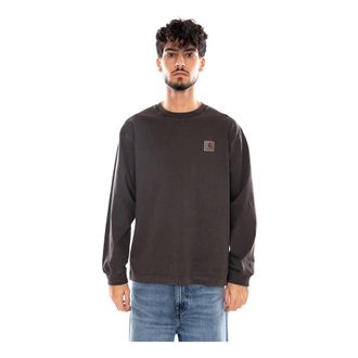Carhartt Work in Progress Camiseta L/S Vista - Sweatshirts & Hoodies - Hombre - Marr&oacute;n - XL