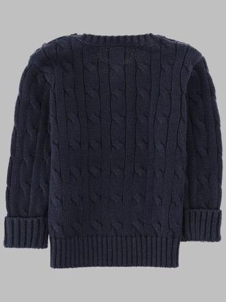 Polo Ralph Lauren Cable-Knit Cotton Sweater - Navy