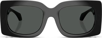Versace Sunglasses Ve4496 U Gb1/87 Black/Dark Gray Women