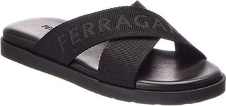 Ferragamo Freza T Canvas Sandal