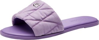 Coach Coach Womens Holly Sandal Flat, Iris, 7 UK