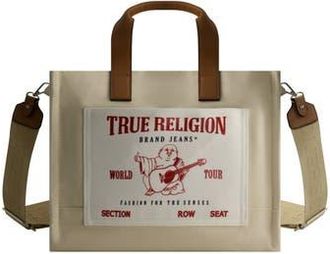 True Religion Buddha Medium Tote in Natural at Nordstrom Rack