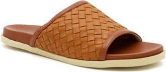 Amalfi By Rangoni Barca Slide Sandal in Cuoio Stuoia Dama at Nordstrom, Size 6.5