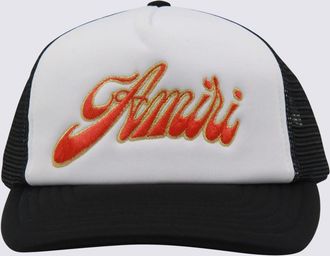 Amiri Black And White Baseball Cap