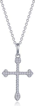 Lafonn Maltese Cross Pendant Necklace in Silver at Nordstrom Rack, Size 20