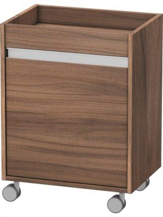 Duravit Duravit - Recipiente Rodante Ketho 2530, 1 Puerta De Madera, Con