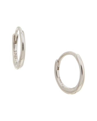 Petit Moments 18K Plated Stainless Steel Hoop Earrings
