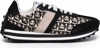 Ferragamo Giulio Sneaker - Black/Beige