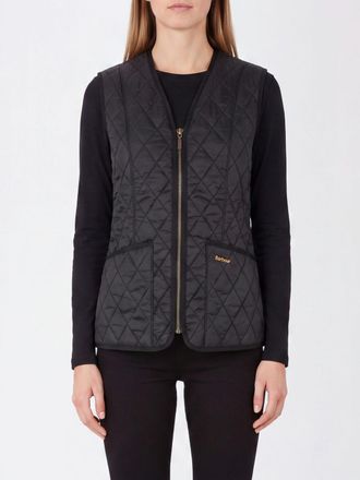 Barbour Gilet trapuntato Betty in nylon riciclato con scollo a V