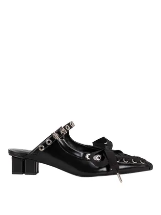 Ganni Mules with logo heel Ganni