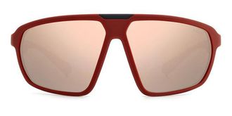 Polaroid PLD 2142/S Polarized T9H/JQ Mens Sunglasses Burgundy Size 61