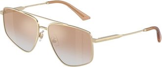 Jimmy Choo London JC4011 30060G Womens Sunglasses Gold Size 58