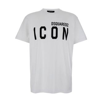 Dsquared2 Hombre, Camisetas, Blanco, Talla: L